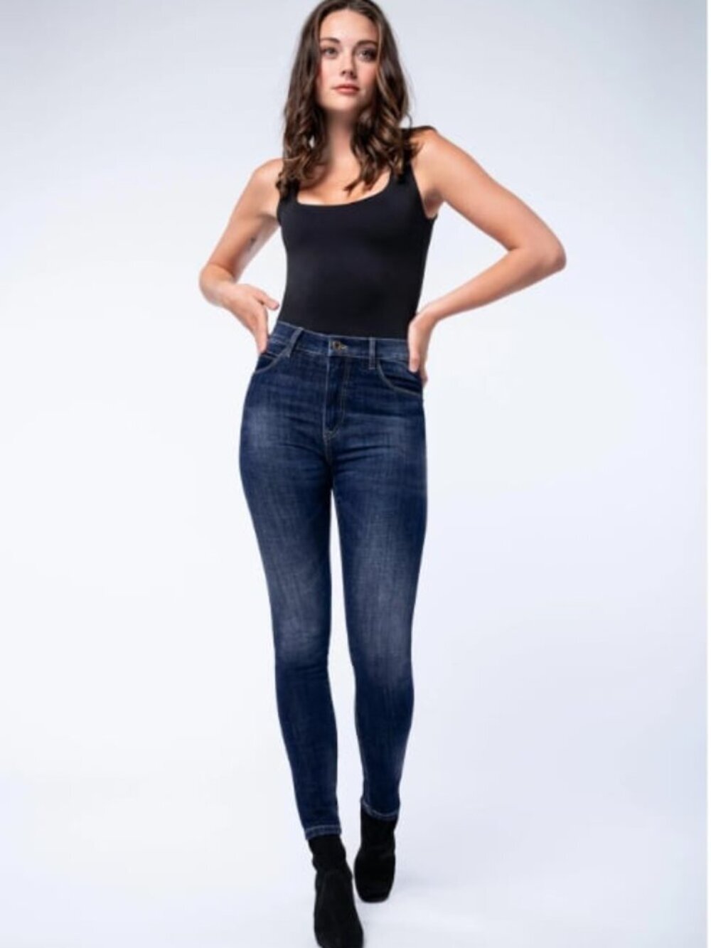 Parasuco Medium Wash Skinny Jeans